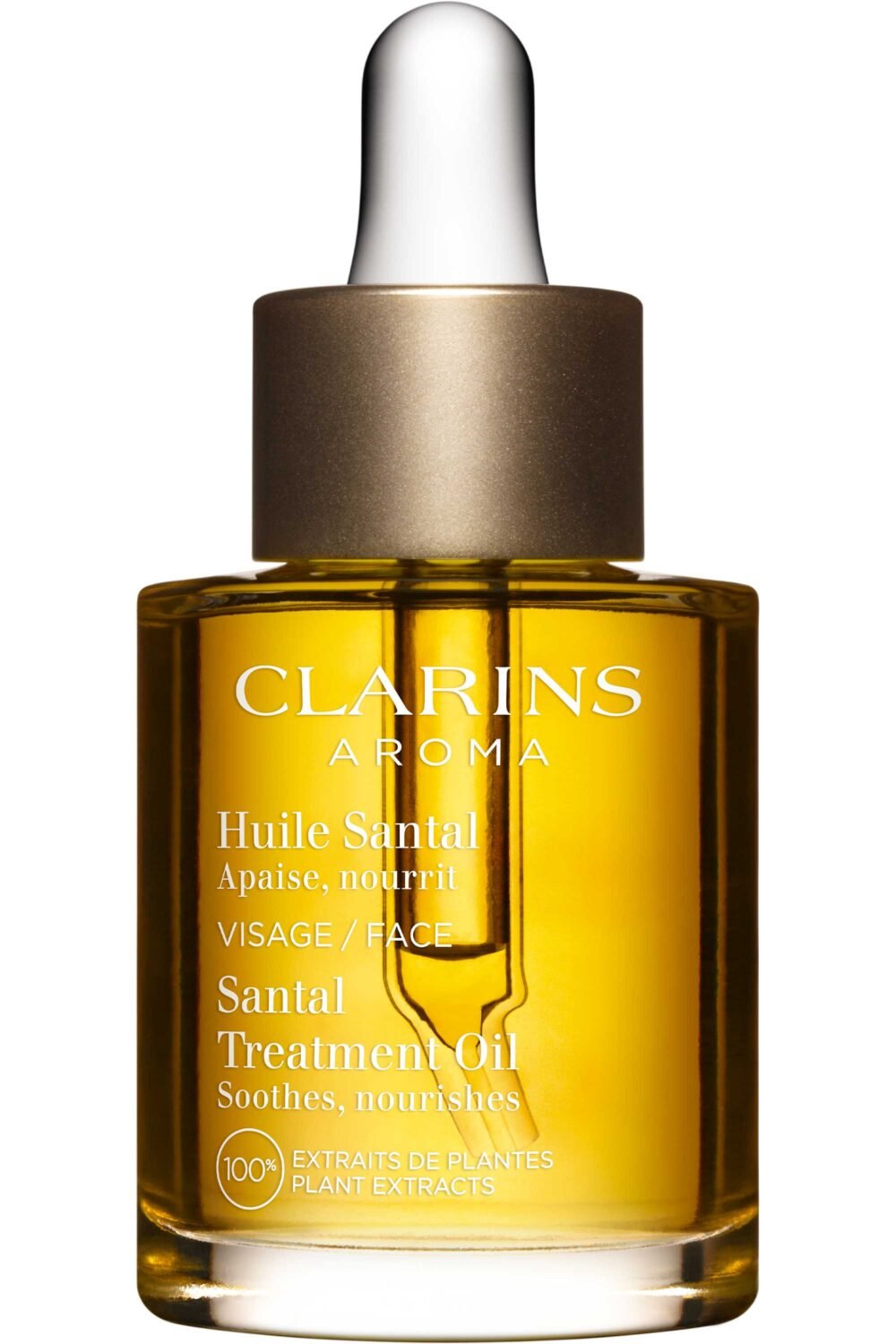 Clarins - Huile visage apaisante Santal
