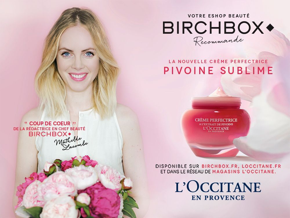 Birchbox x L’Occitane : les coups de coeur beauté de Mathilde Lacombe