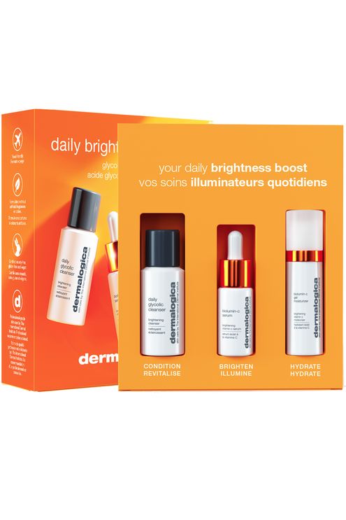 Kit routine visage éclat Daily Brightness Boosters