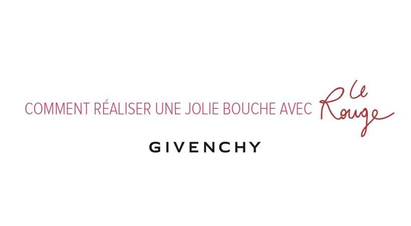 Les lèvres rouges par Givenchy