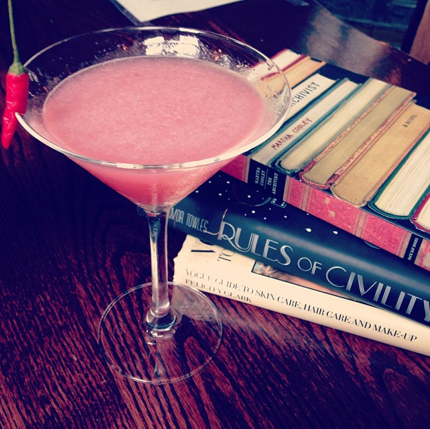 Notre semaine en Instagram: Cocktail, Cappuccino, Fleurs fraîches et Course Hippique