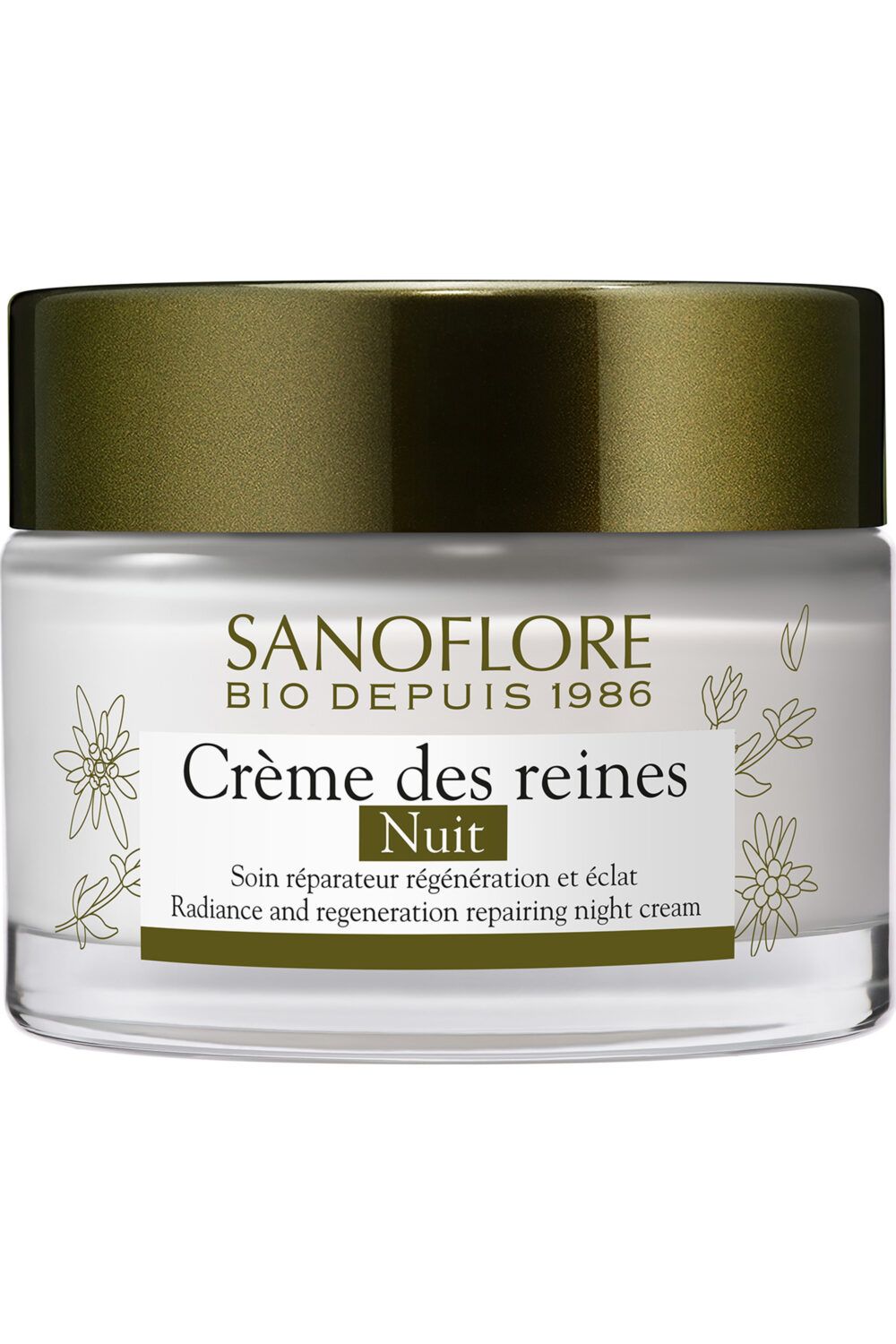 Sanoflore - Crème de nuit anti-âge des Reines