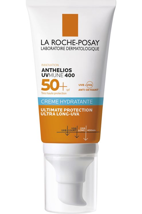 Crème solaire hydratante avec parfum SPF50+ Anthelios