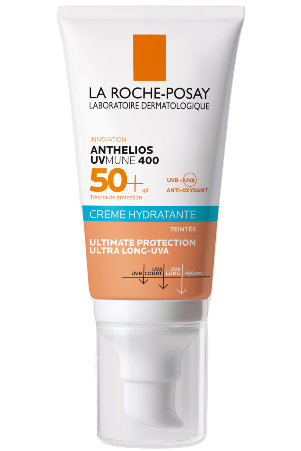 La Roche-Posay - Crème solaire hydratante teintée SPF 50+ Anthelios