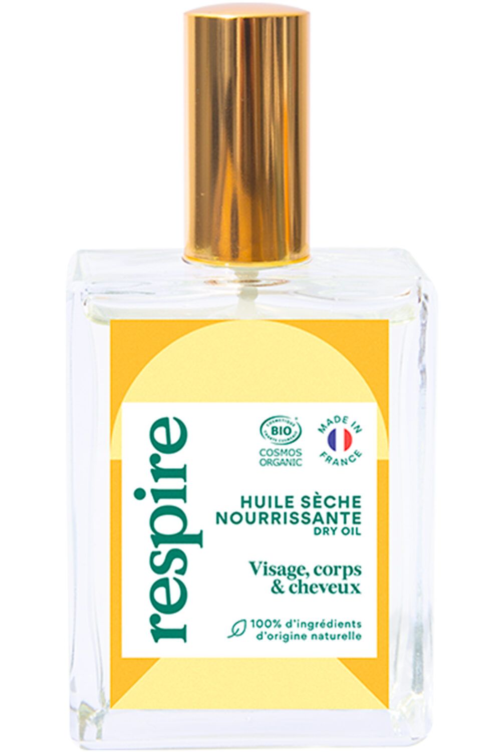 Respire - Huile sèche visage corps & cheveux 100 ml