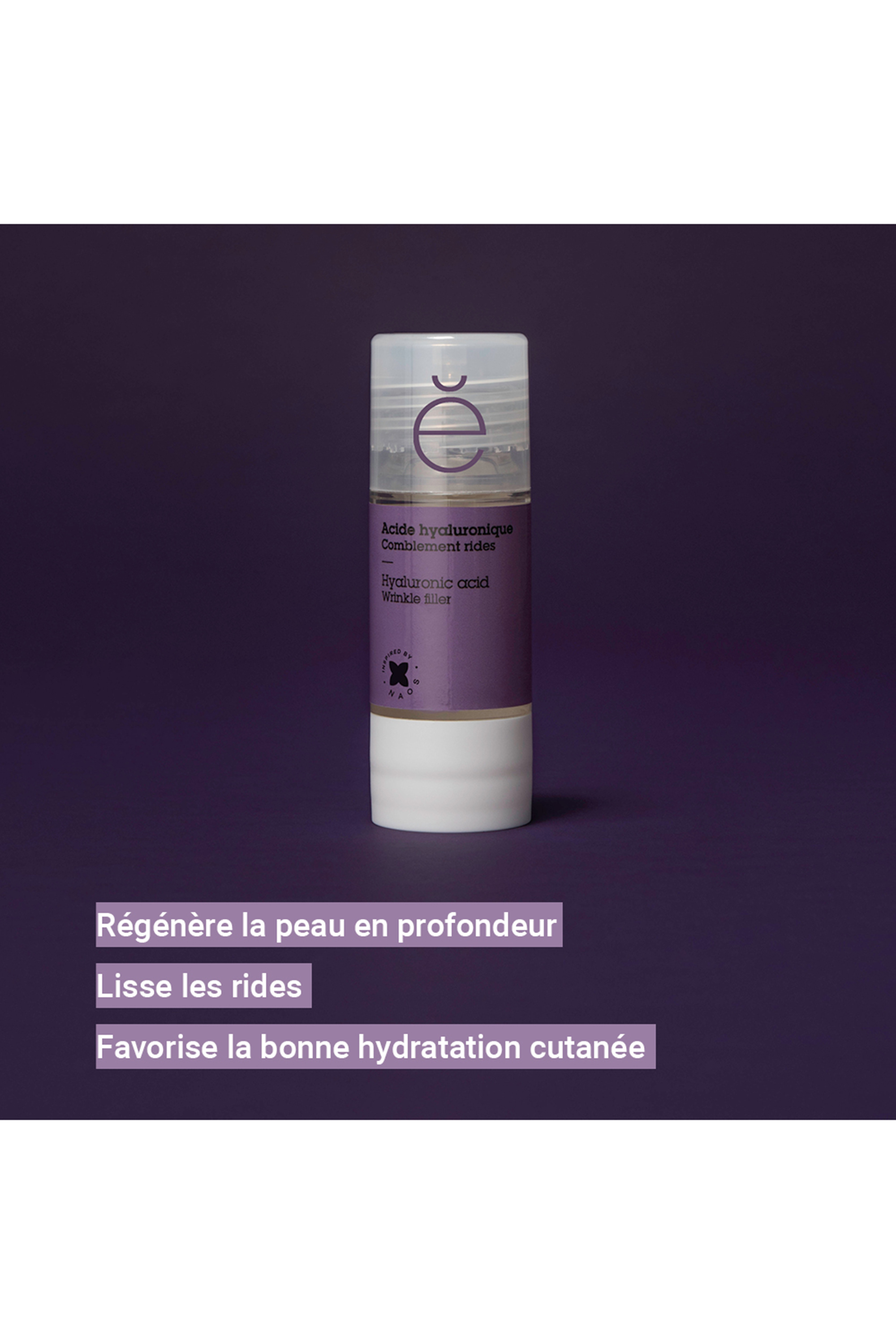 Actif pur Acide Hyaluronique anti-âge