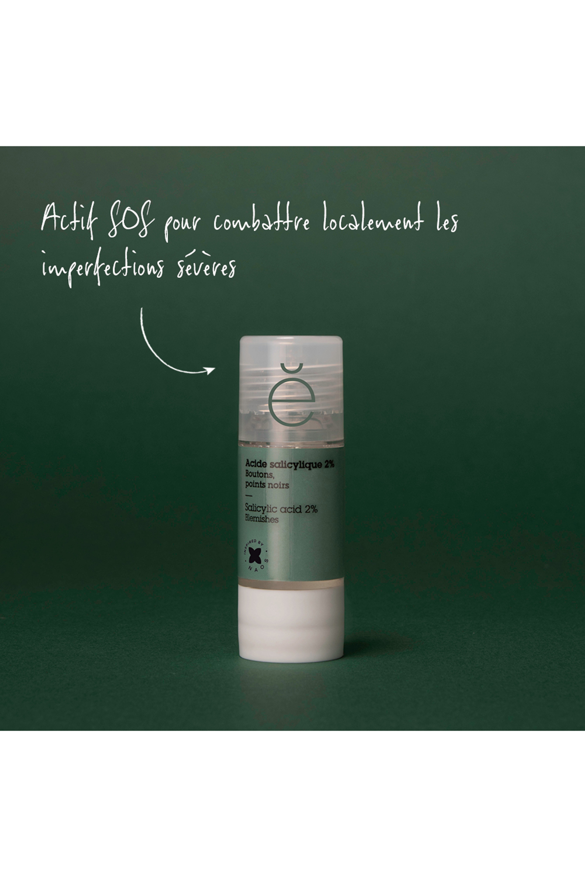 Actif pur Acide salicylique 2% boutons et imperfections