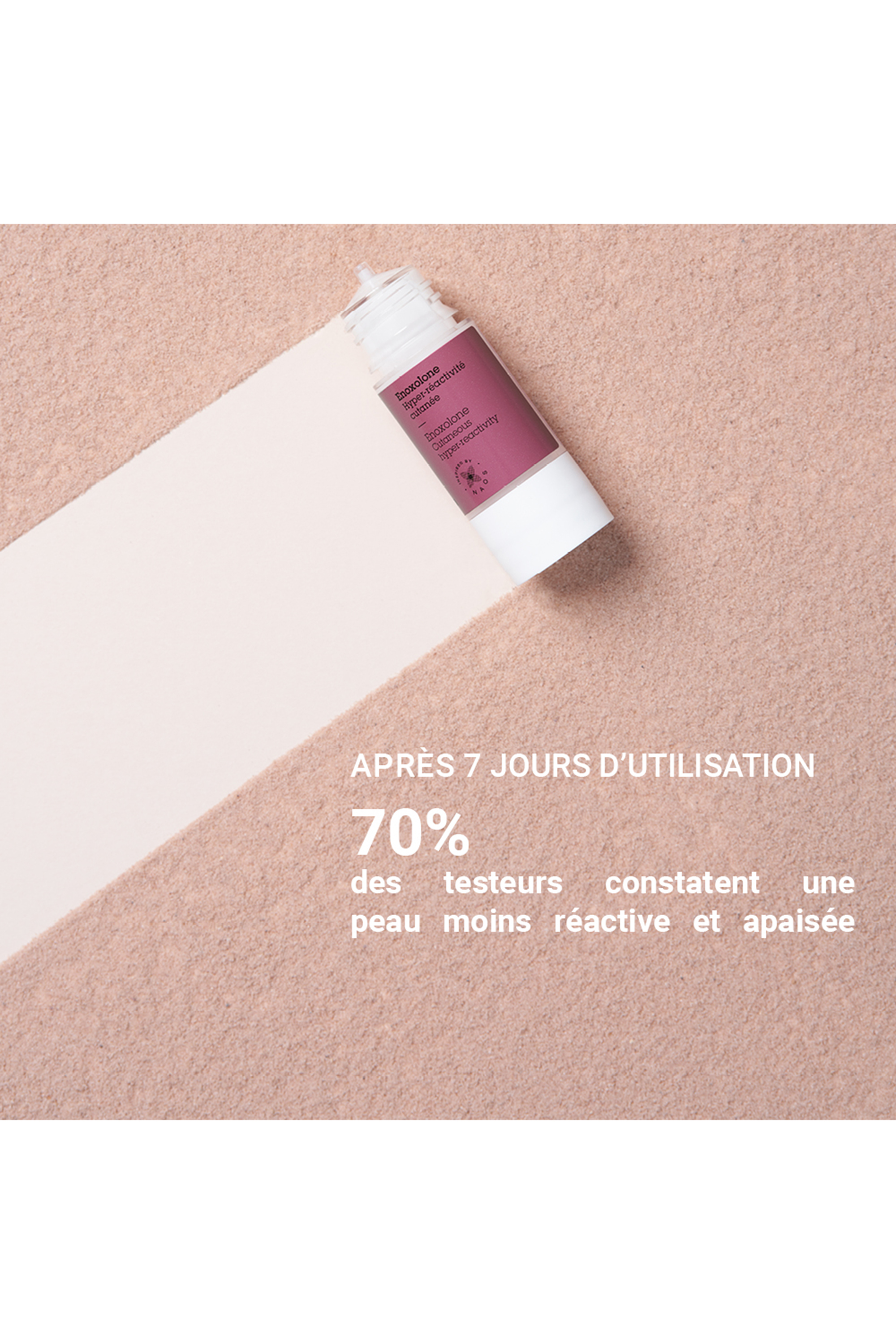 Actif pur Enoxolone hypersensibilité et rougeurs