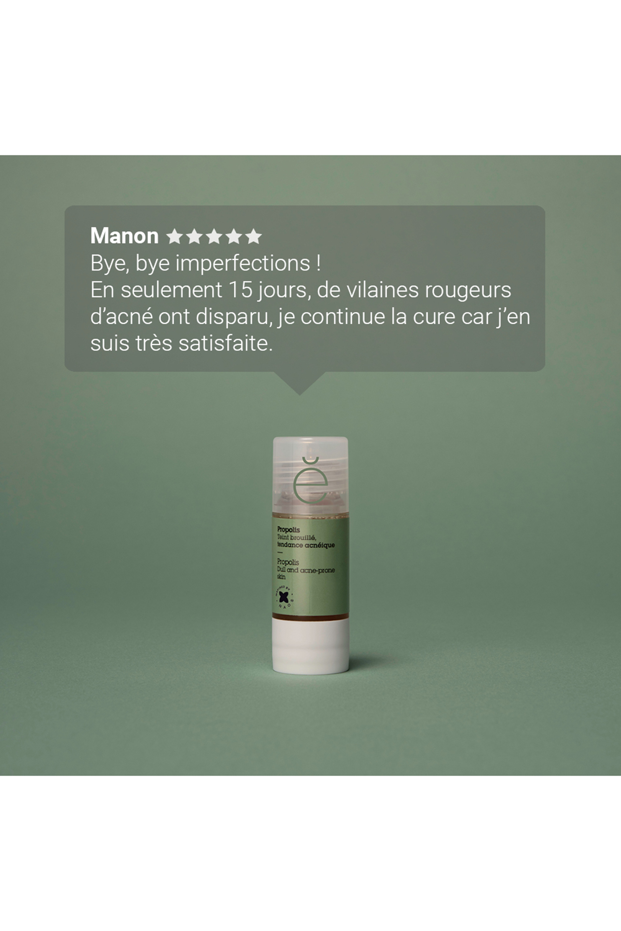 Actif pur Propolis boutons et imperfections