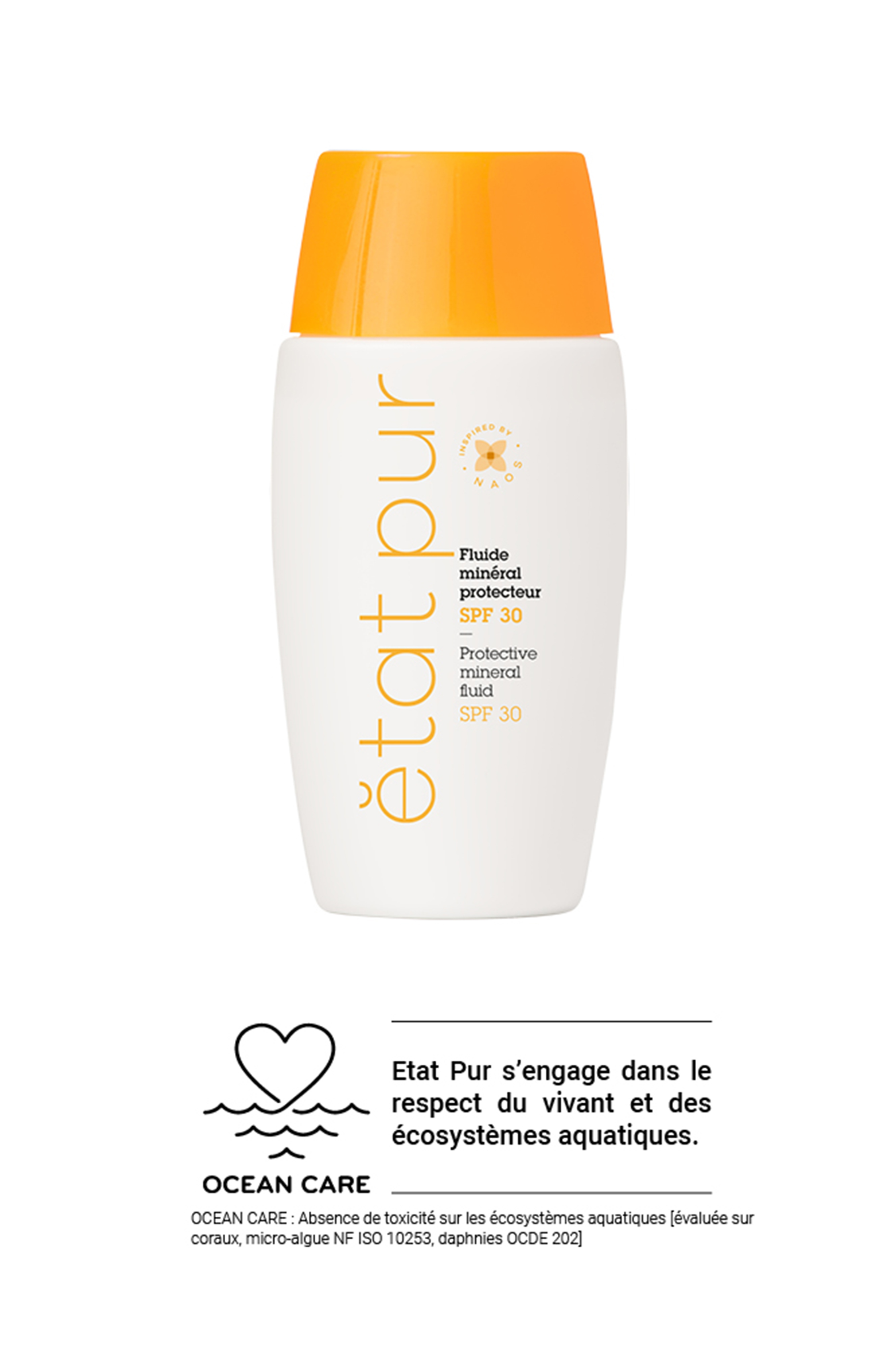Fluide minéral protecteur visage SPF 50+
