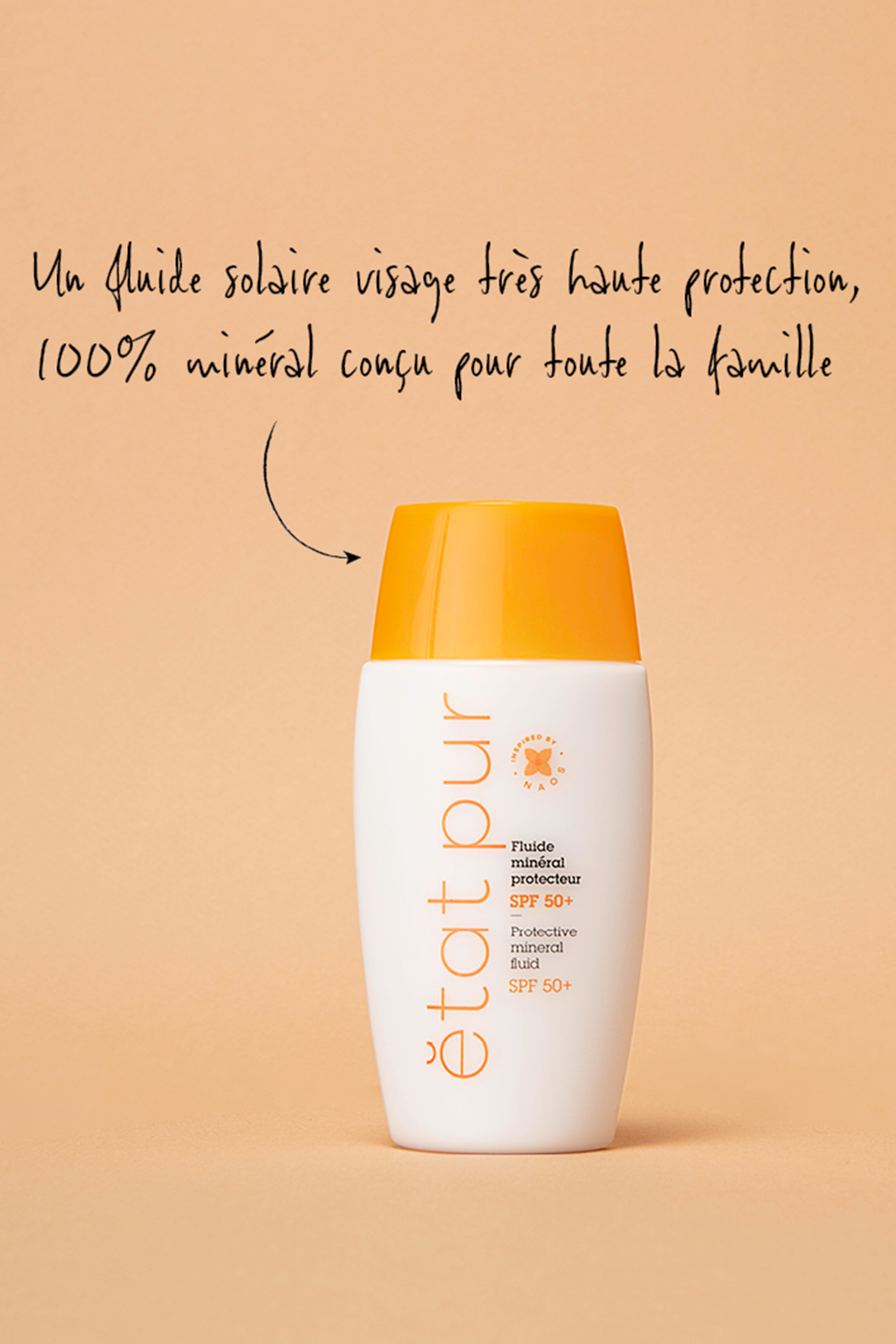 Fluide minéral protecteur visage SPF 50+
