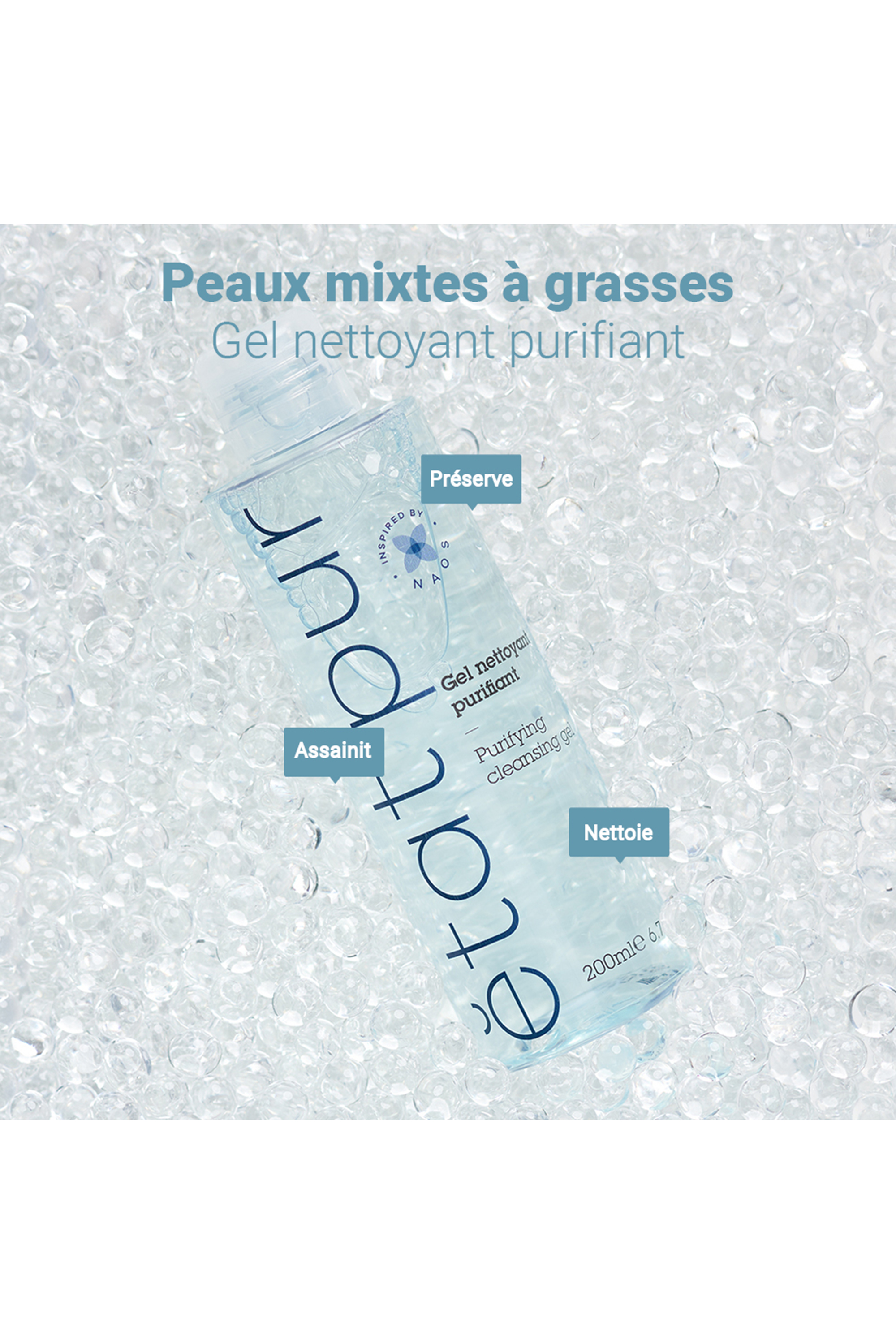 Gel nettoyant visage purifiant