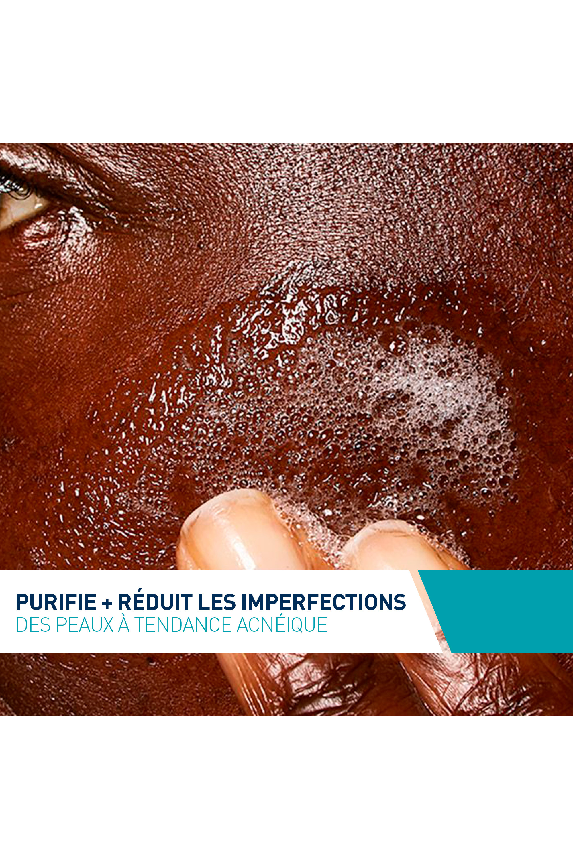 Gel moussant anti-imperfections à l’acide salicylique et aux 3 céramides essentiels