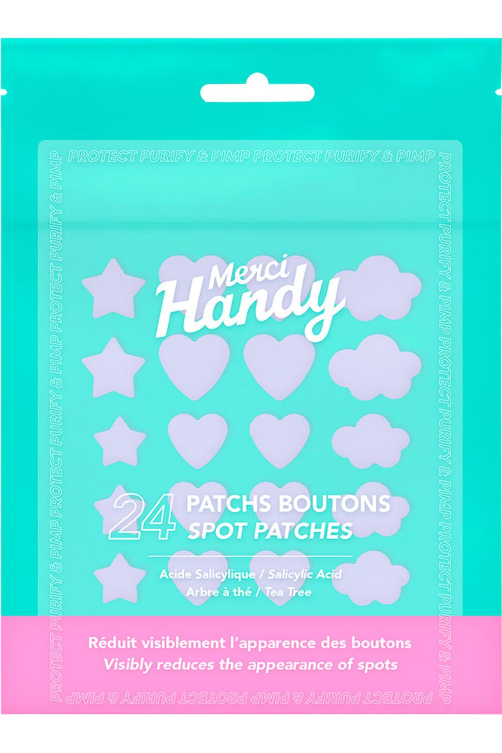 Merci Handy - Patchs Boutons x24