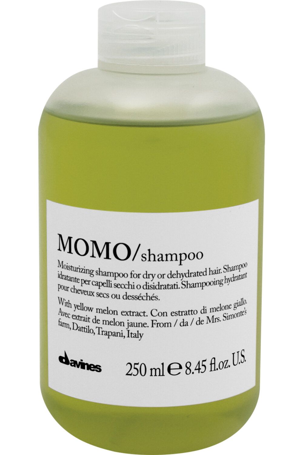Davines - Shampoing hydratant pour cheveux secs Momo