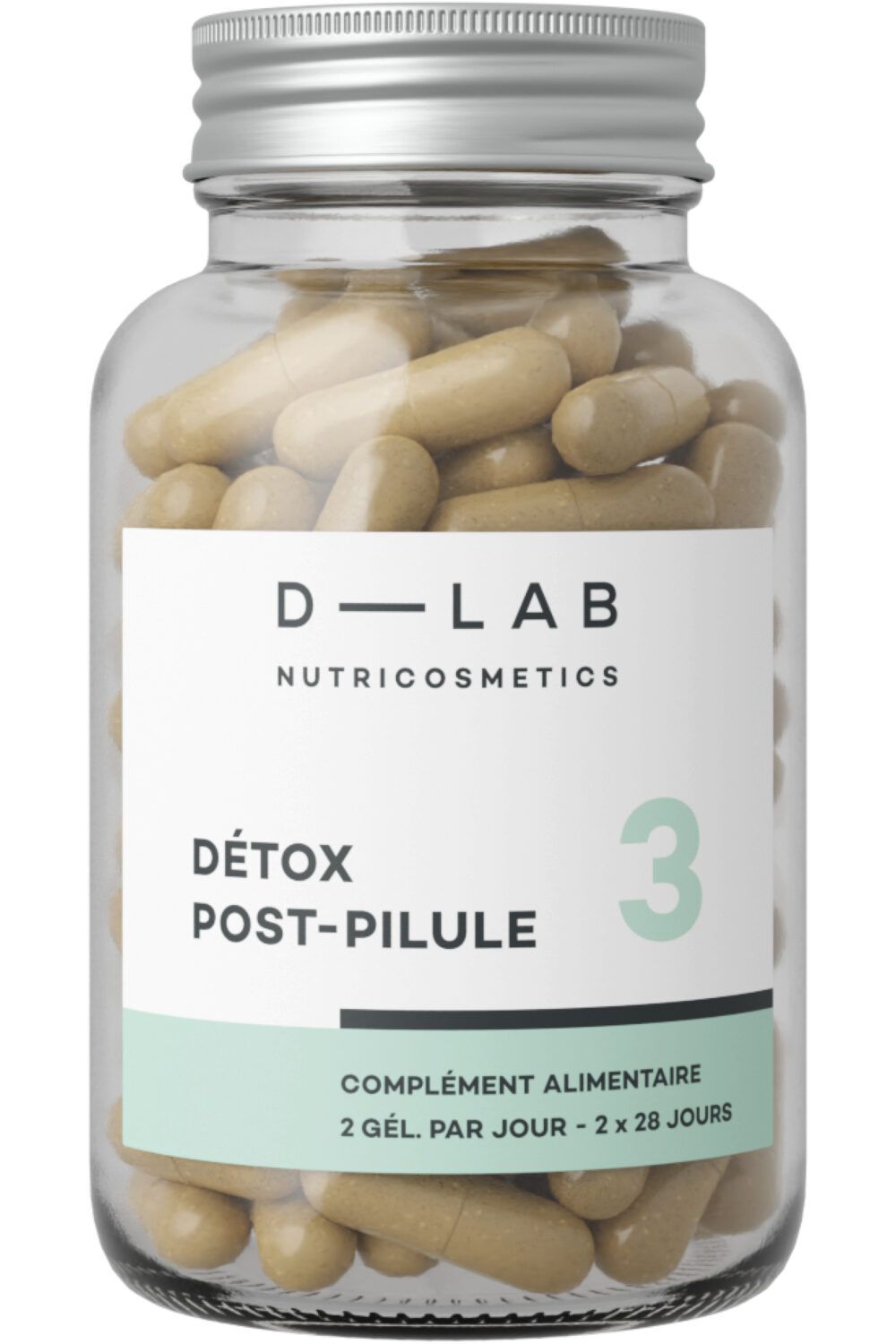 D-LAB Nutricosmetics - Compléments alimentaires Détox Post-Pilule