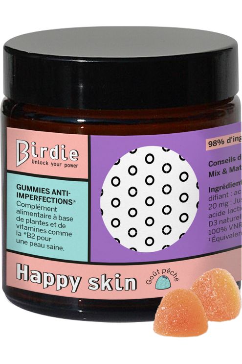 Gummies anti-imperfections Happy skin