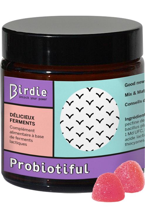 Gummies bien-être intestinal aux probiotiques Probiotiful