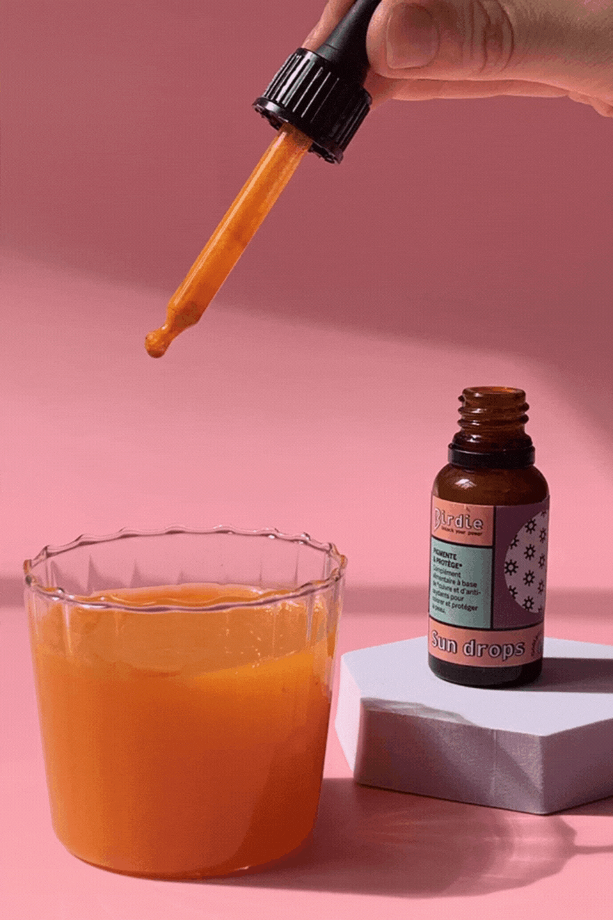 Complément alimentaire élixir Sun Drops