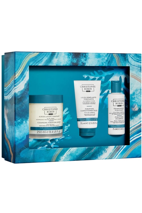 Shampoing scrub lavant purifiant au sel marin