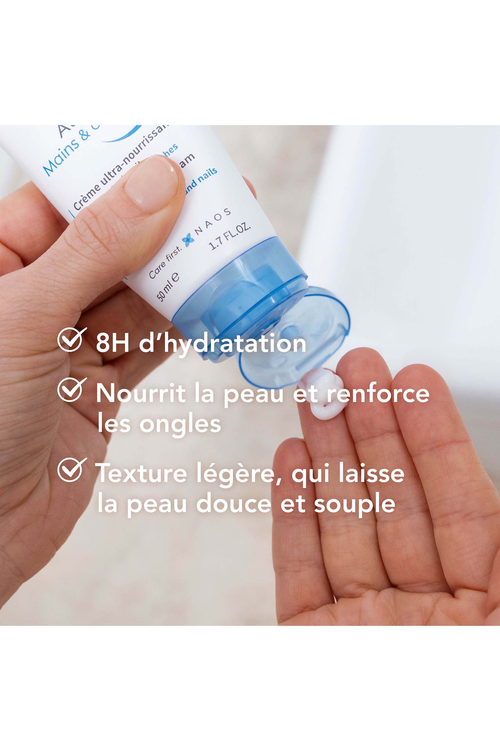 Lot de 2 crèmes mains et ongles réparatrice Atoderm