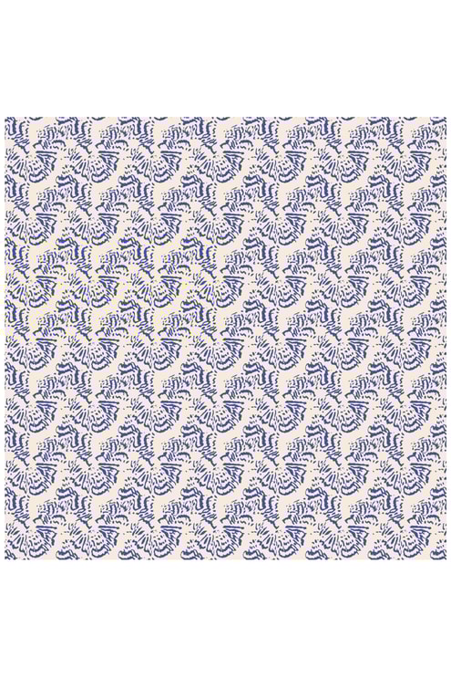 Furoshiki bleu 75x75cm