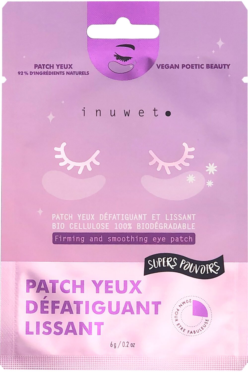 Inuwet (In Unicorn We Trust) - Patchs yeux défatiguants & apaisants