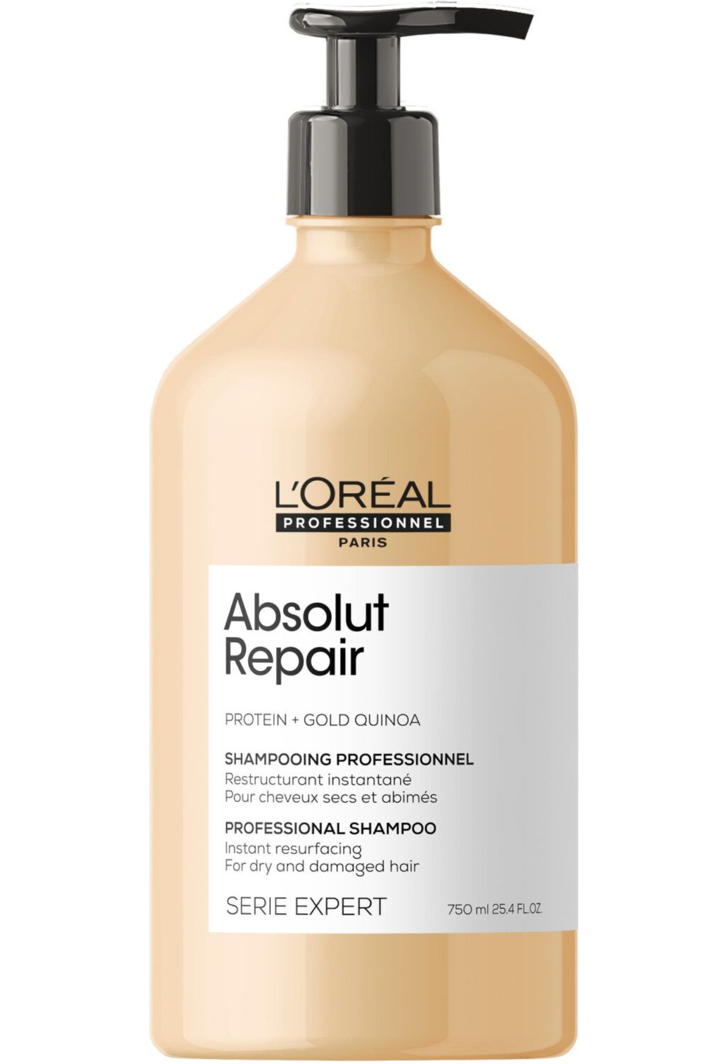 L'Oréal Professionnel - Shampoing réparateur pour cheveux abîmés Absolut Repair 750ml