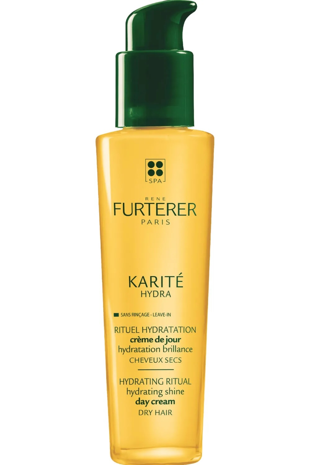 Crème de jour hydratante sans rinçage pour cheveux secs Karité Hydra