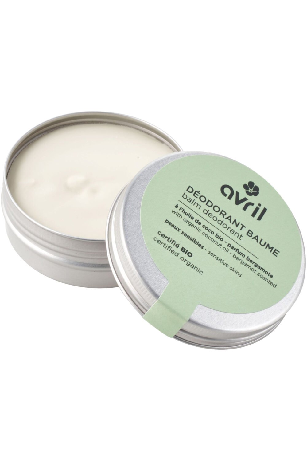 Avril - Déodorant baume peaux sensibles parfum bergamote certifié bio