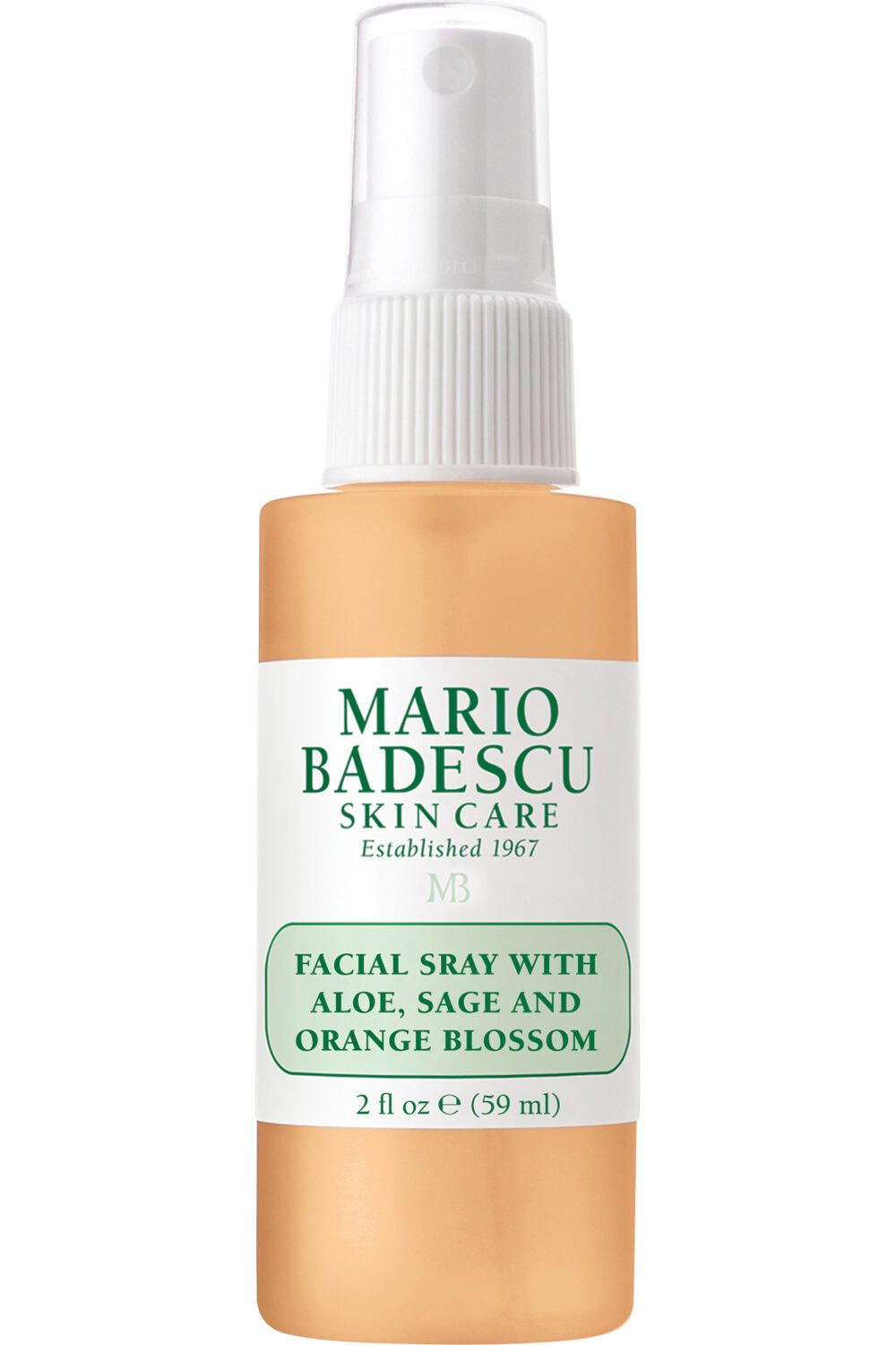 Mario Badescu - Spray visage purifiant aloe vera sauge et fleur d'oranger 59ml