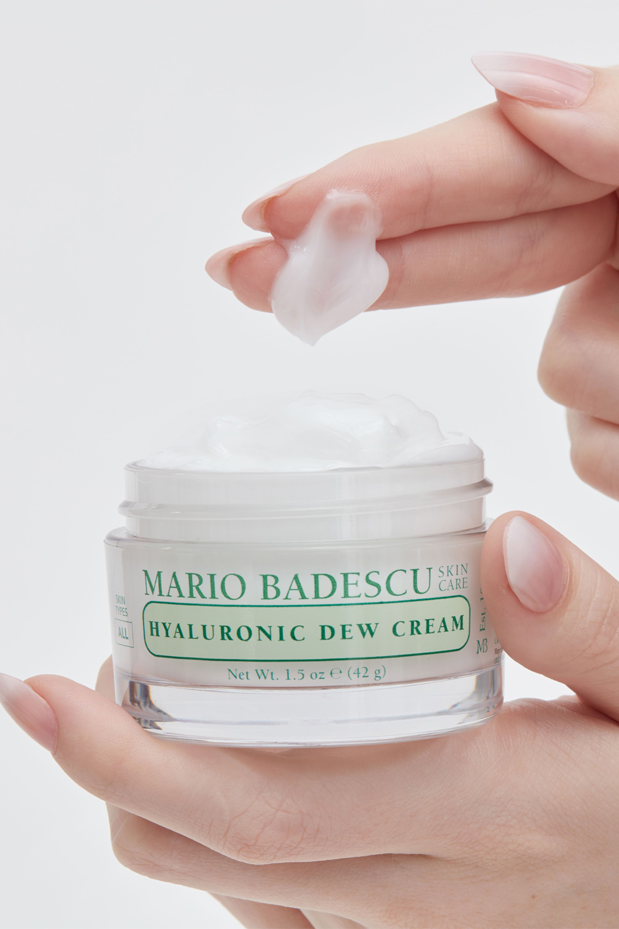 Crème hydratante visage à l’acide hyaluronique