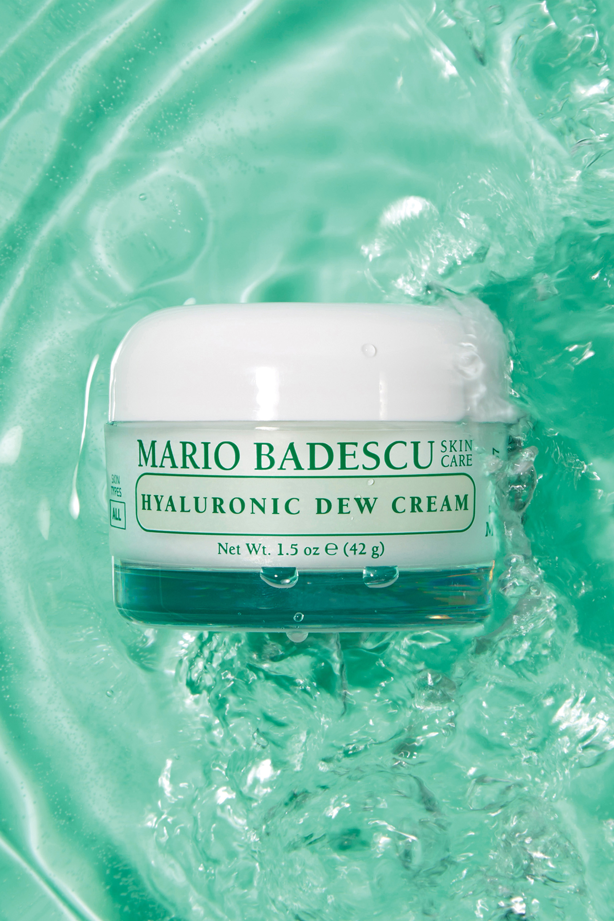 Crème hydratante visage à l’acide hyaluronique