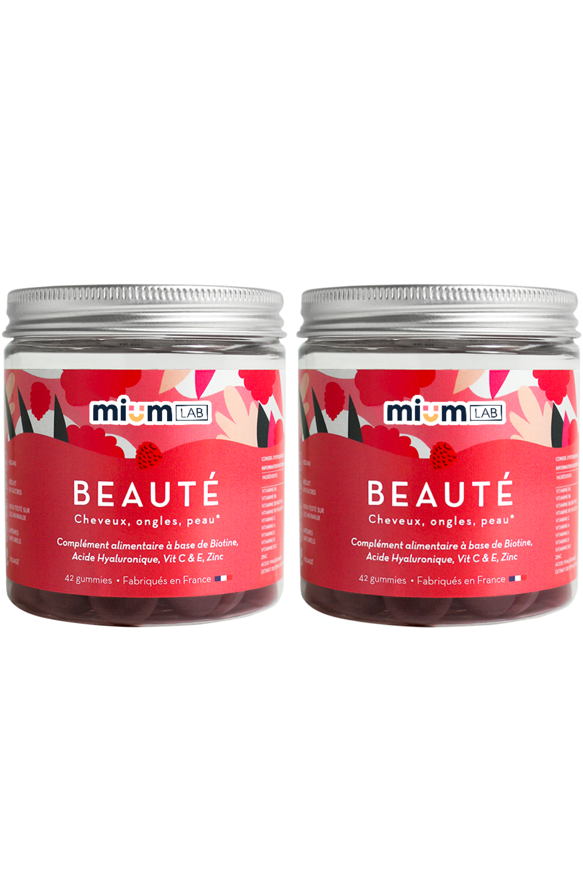 Compléments alimentaires gummies Beauté cheveux, peau & ongles
