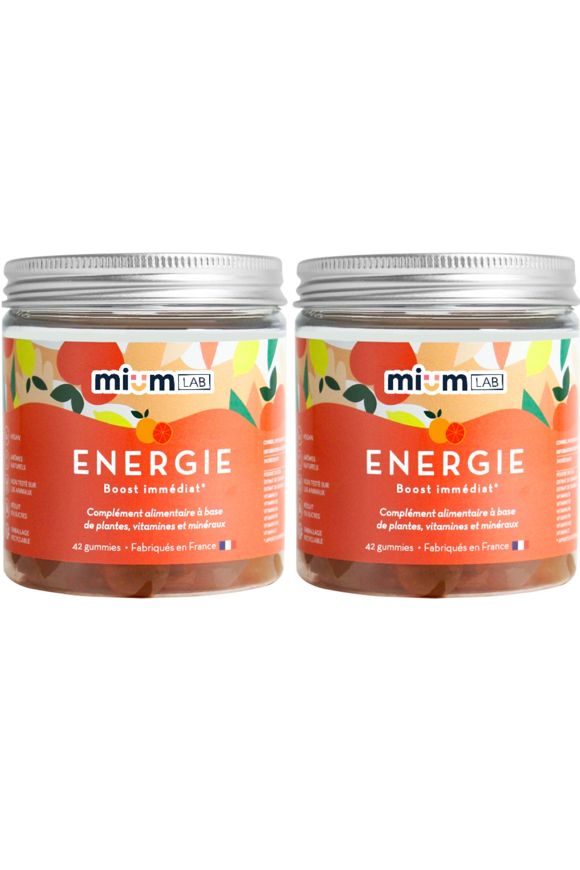 Compléments alimentaires gummies Energie anti-fatigue