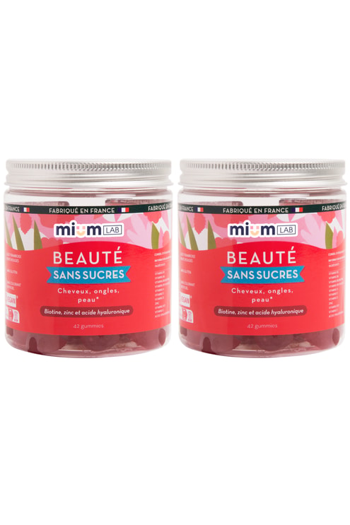 Compléments alimentaires gummies Beauté sans sucres