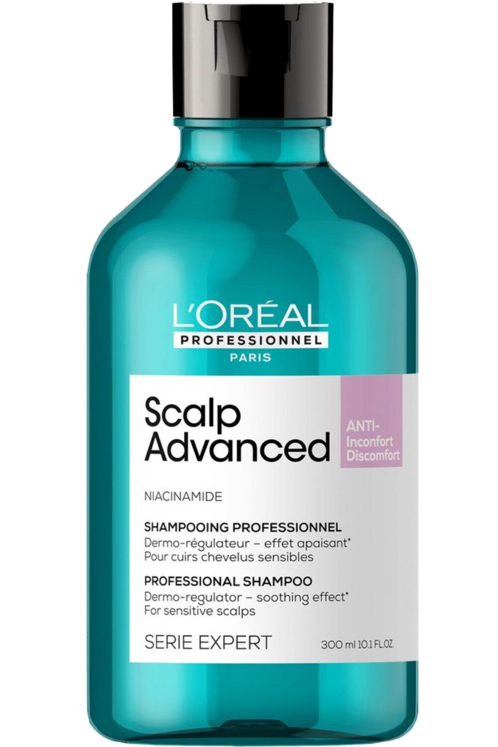 L'Oréal Professionnel - Shampoing niacinamide dermo-régulateur apaisant Serie Expert Scalp Advanced 300ml