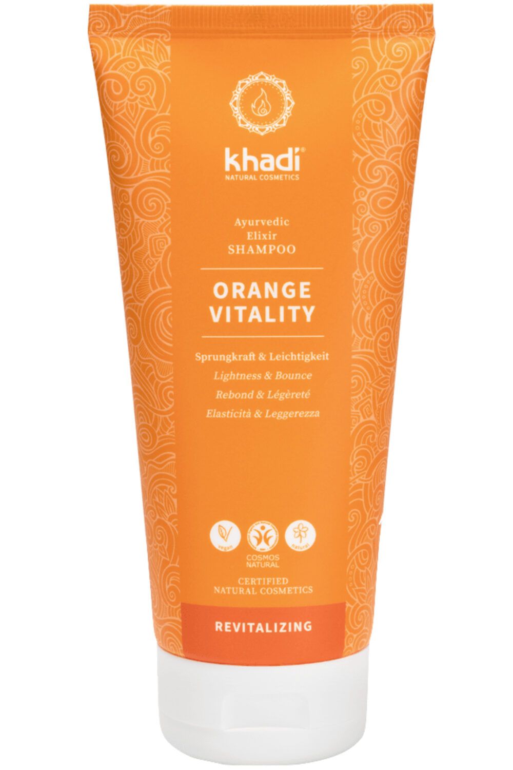 KHADI - Shampoing ayurvédique Orange Vitality