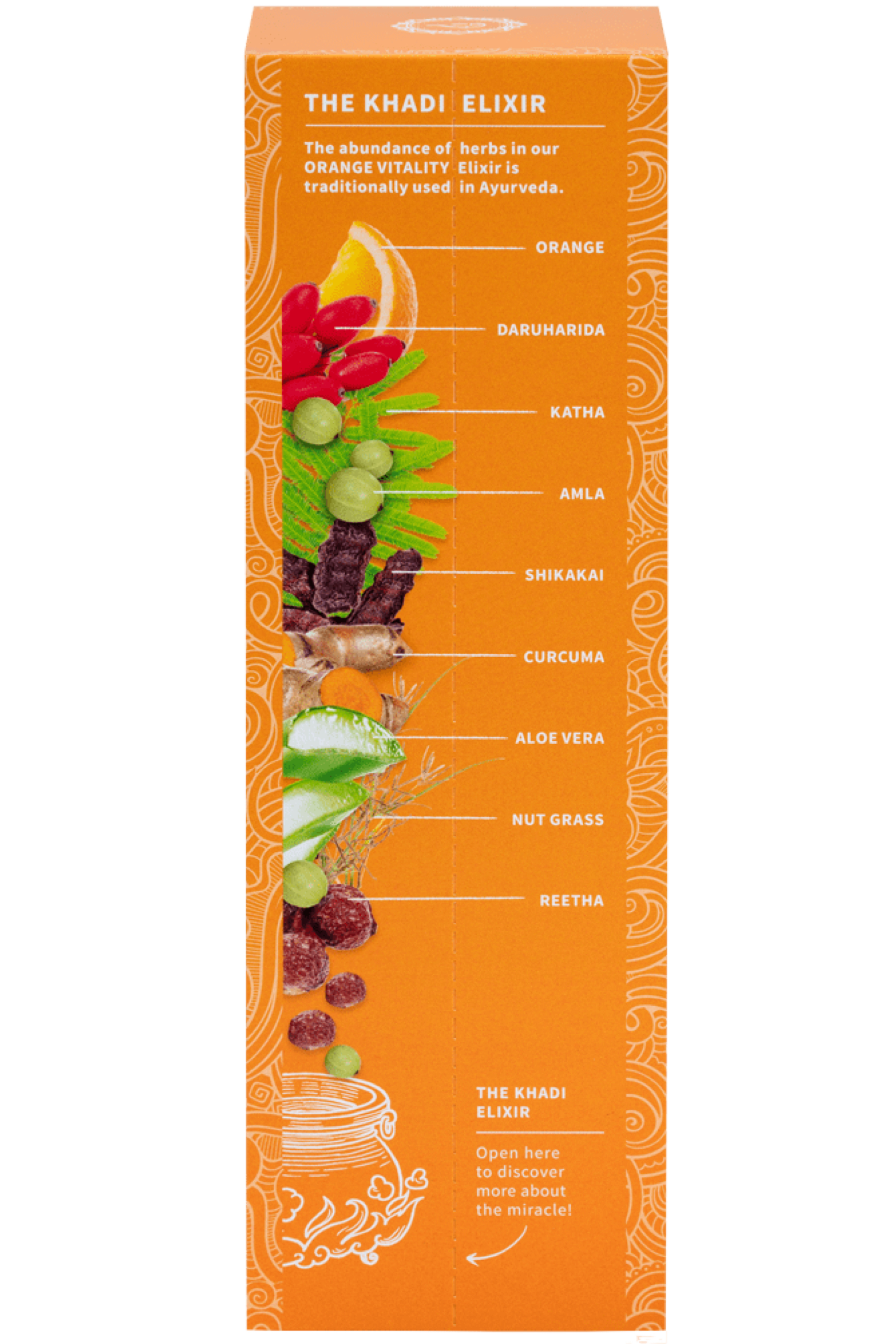 Shampoing rebond & légèreté ayurvédique Orange Vitality