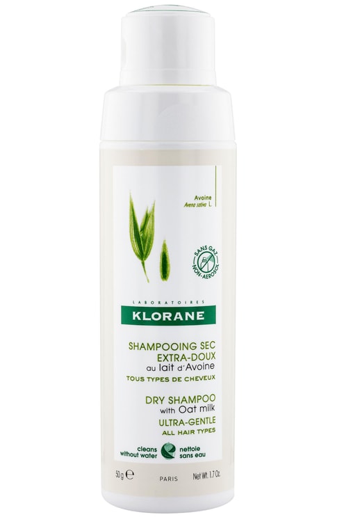 Shampoing sec en poudre extra-doux au lait d’Avoine sans gaz