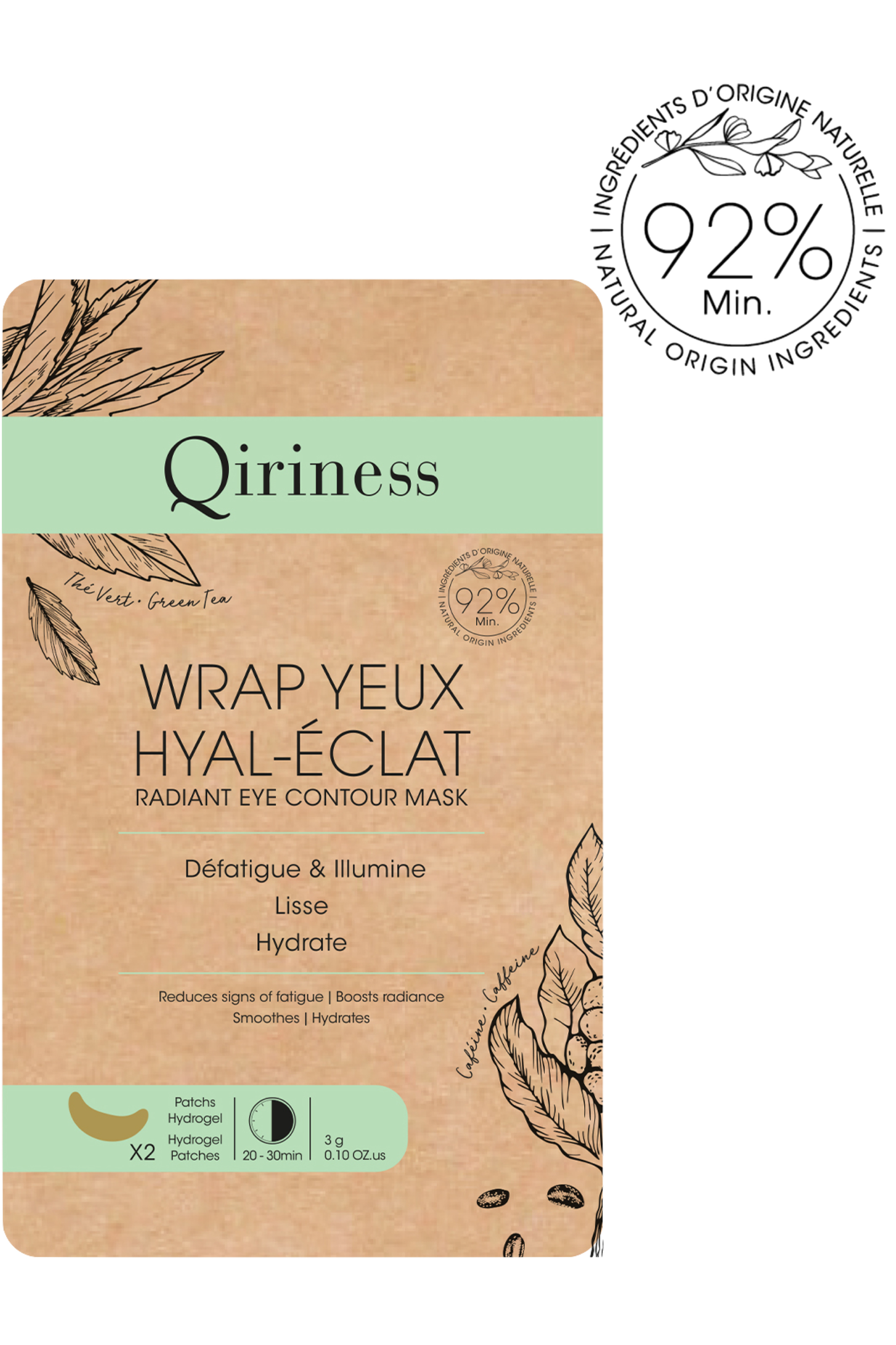 Masque wrap yeux Hyal-Éclat