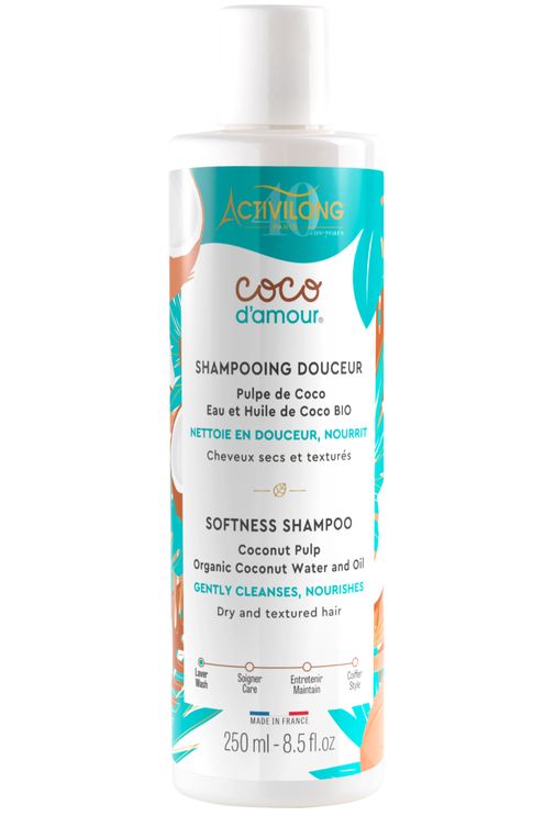 Shampoing douceur pour cheveux secs & texturés Coco D'Amour