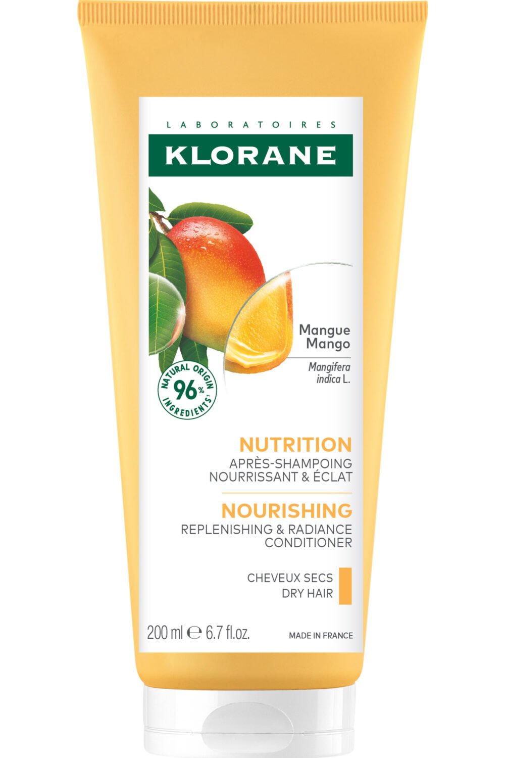 Klorane - Après-shampoing nutrition à la mangue