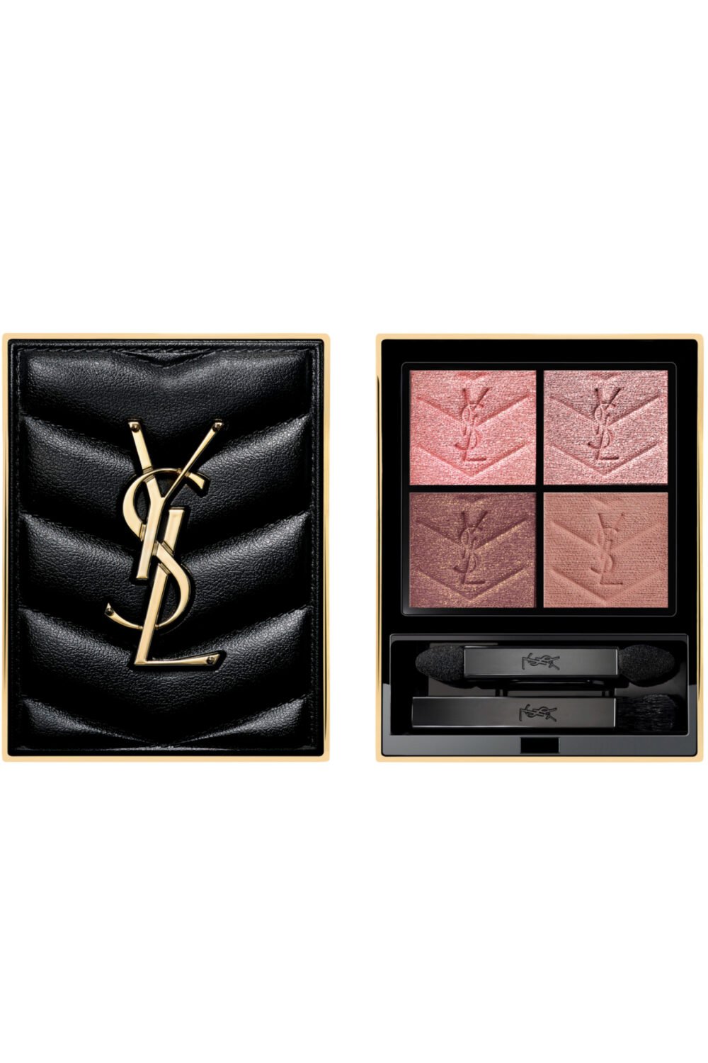 Yves Saint Laurent - Palette de 4 ombres à paupières Couture Mini Clutch 400 Babylone Roses