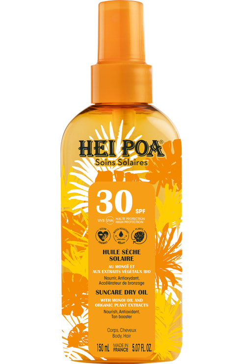 Huile sèche solaire SPF30