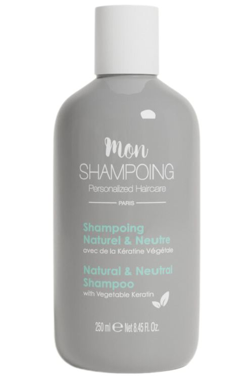 Shampoing rechargeable naturel & neutre pour tous types de cheveux