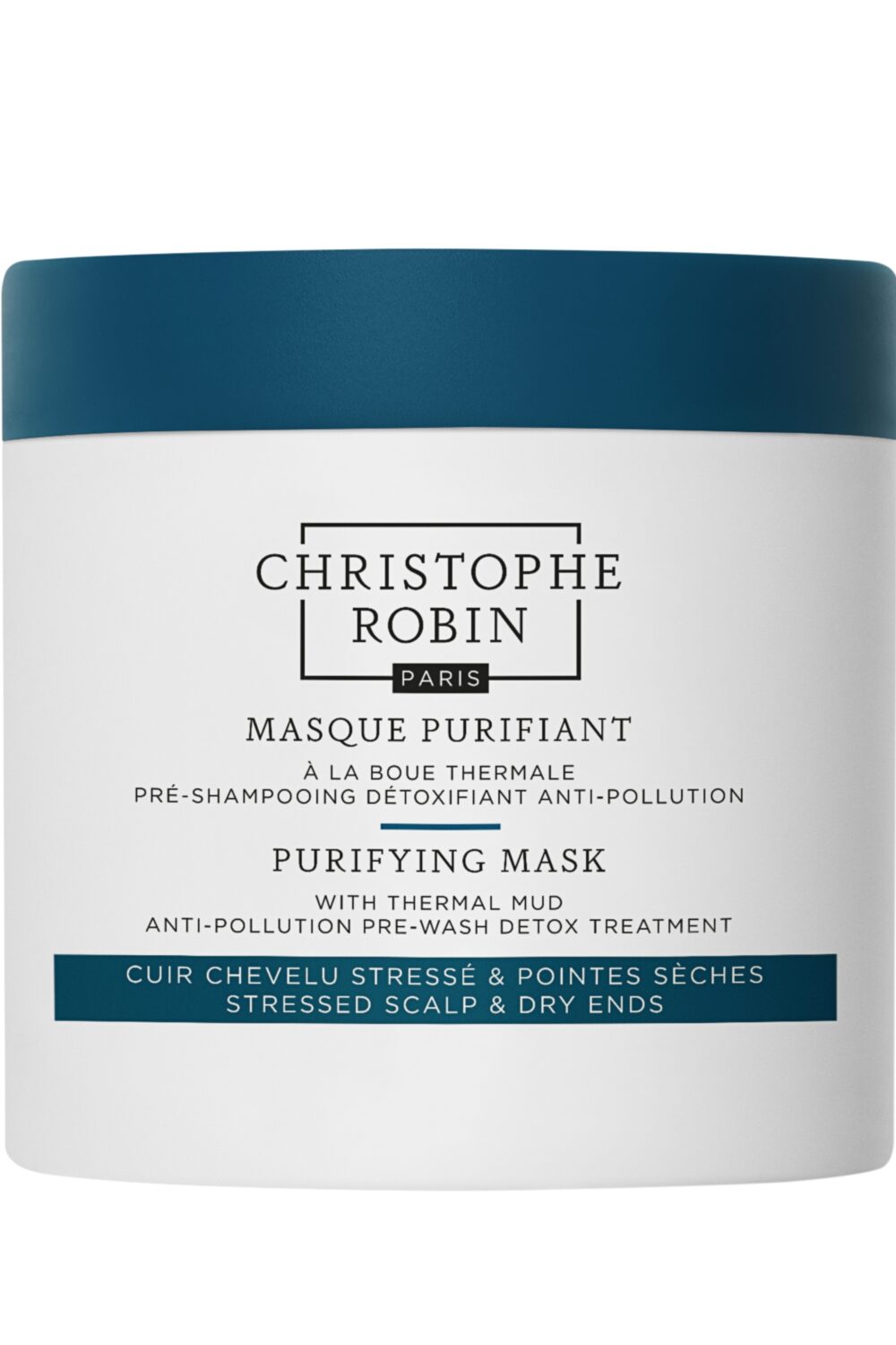 Christophe Robin - Pré-shampoing purifiant à la boue thermale