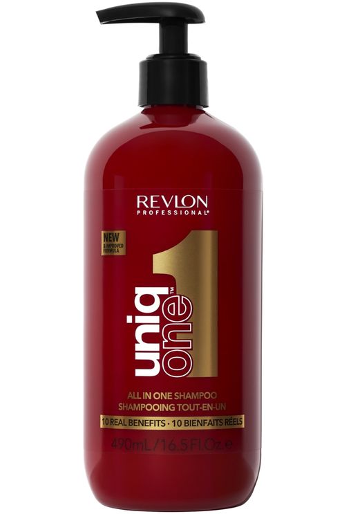 Shampoing soin et après-shampoing 2-en-1 pour tous type de cheveux Rouge classique UniqOne&#x2122;