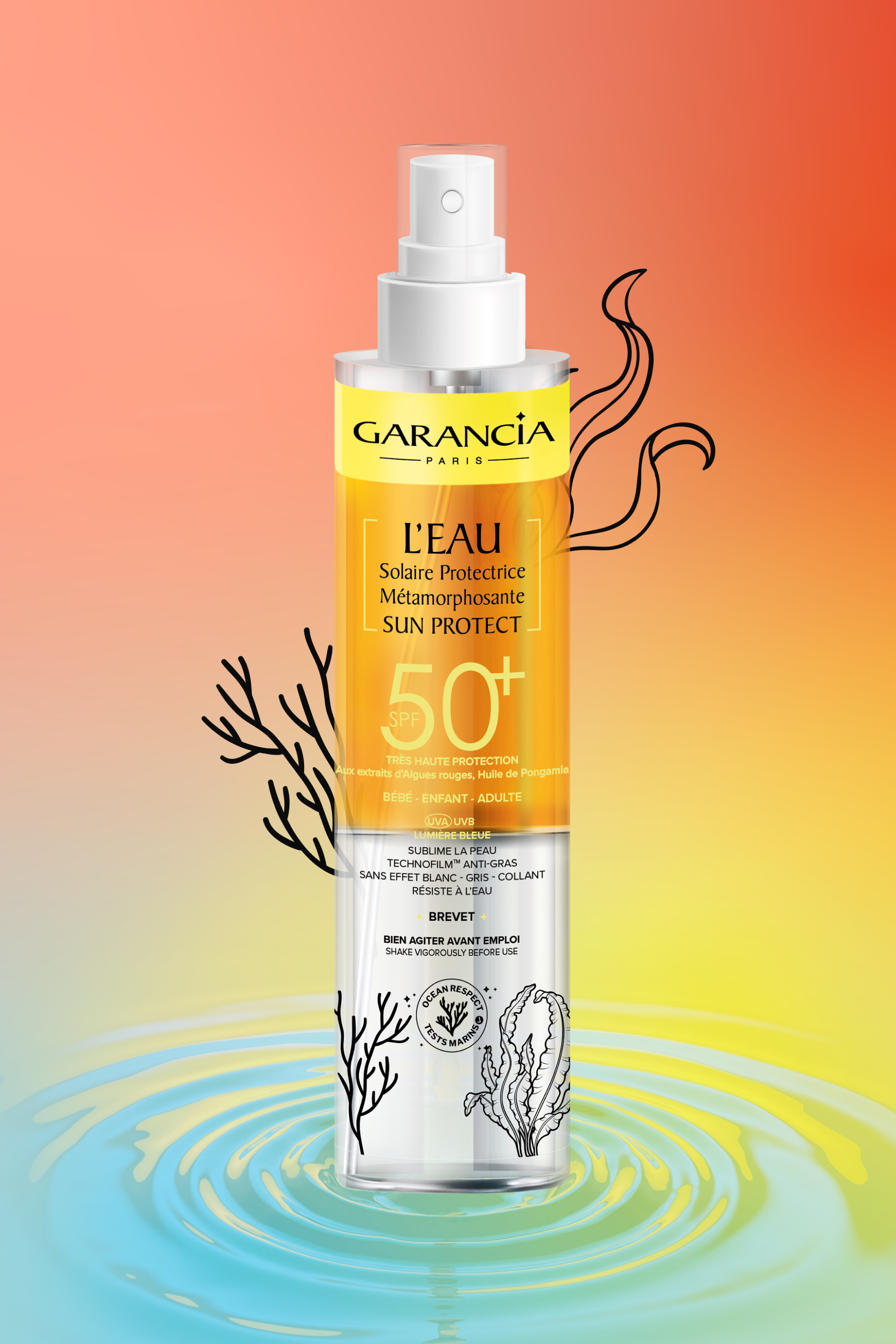 Duo solaire visage et corps SPF50+