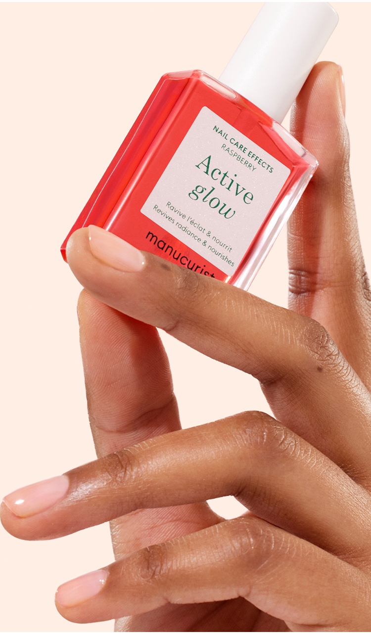 Vernis soin Active Glow raspberry